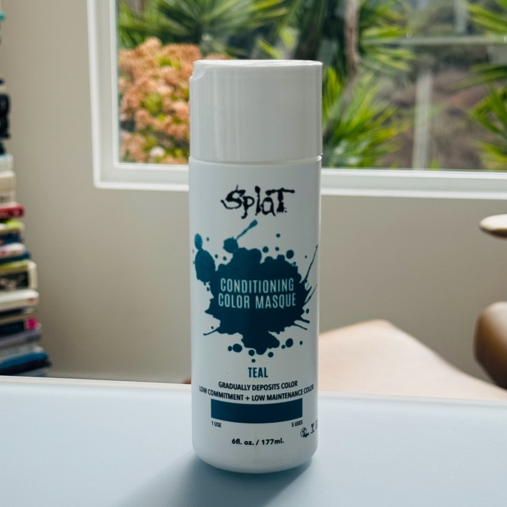 Splat Hair Color Conditioning Masque (6oz) (Teal)